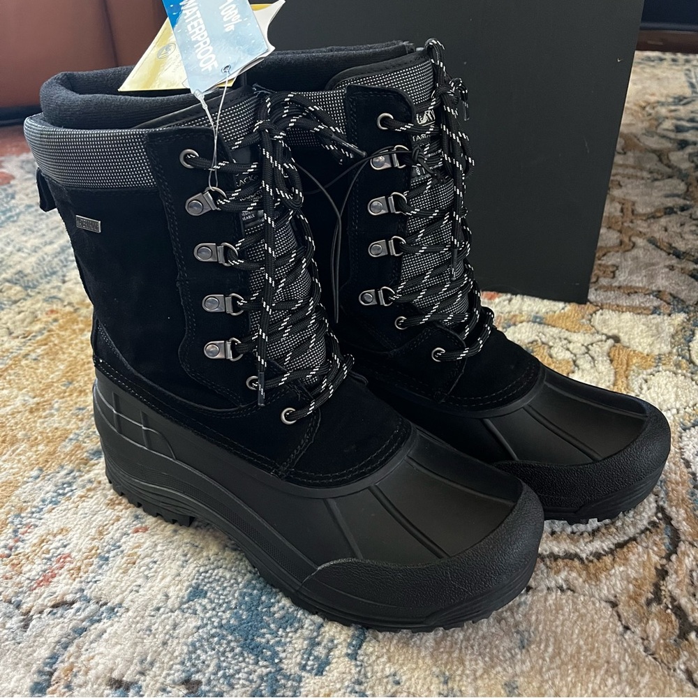 Men’s Tamarack 3M Black Waterproof All Season Boots